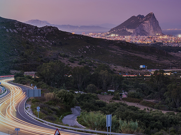 Visual of Thermal power central in gibraltar