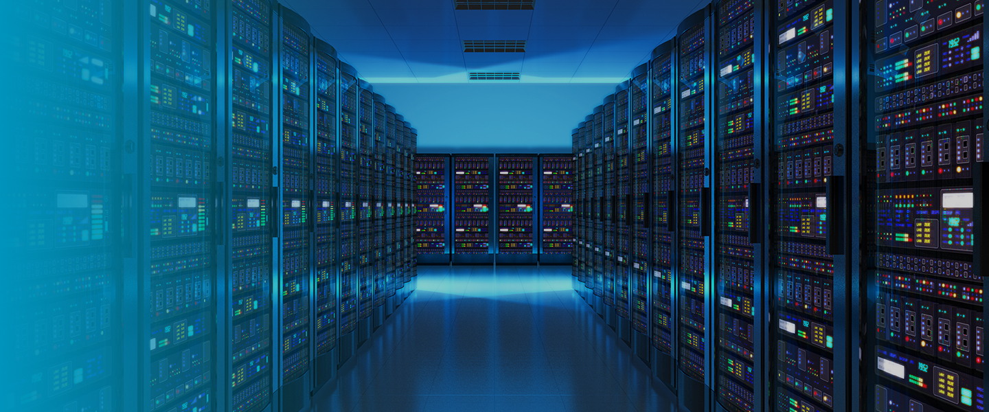 servers room in data centre