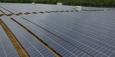 Picture of photovoltaic farm in Thailand